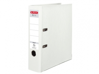 Segregator A4 8cm HERLITZ Q.file standard PP - biały