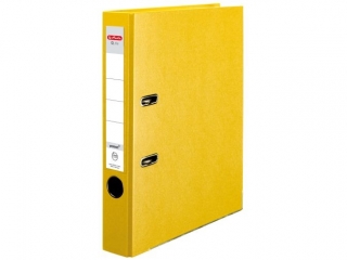 Segregator A4 5cm HERLITZ Q.file PP - żółty