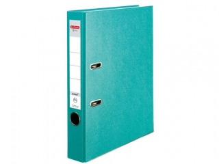 Segregator A4 5cm HERLITZ Q.file PP - turkusowy