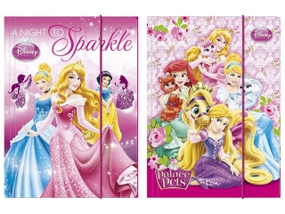 Teczka z gumką DERFORM Disney Księżniczki (TGA4KS)