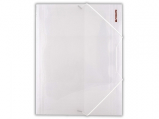 Teczka z gumk PENMATE A4 PP 4161 bezbarwna