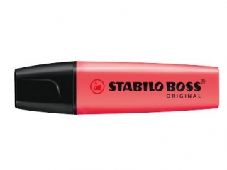 Textmarker BOSS 70/40 czerwony