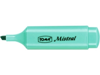 Textmarker TOMA Mistral niebieski pastel TO-334