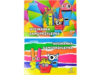 Zeszyt papierów kolorowych samoprzylepnych A5 SCHEMAT
