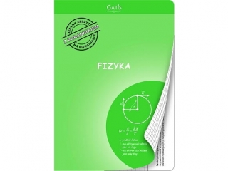 Zeszyt słownik A5 60k. GATIS fizyka