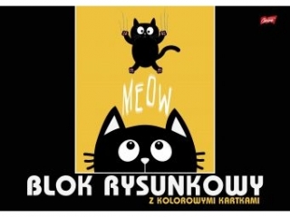 Blok rysunkowy kolorowy A3 16k. UNIPAP